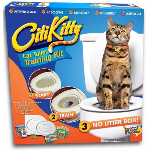 CitiKitty котешка тоалетна с различна големина преходи за тоалетна чиния