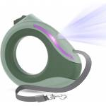 Автоматичен повод HANDSFREE, лента 3 м, до 15 кг, с  LED фенерче , USB кабел 