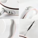 Автоматичен повод HANDSFREE лента 3 м, до 15 кг, с  LED фенерче , с USB кабел, с контейнер за торбички
