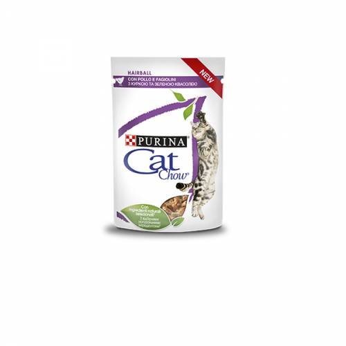 PURINA® CAT CHOW® пауч за котки HAIRBALL CONTROL 85 гр.