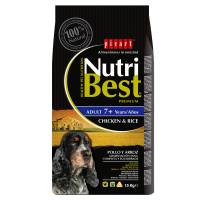 NutriBest Adult 7+, чувал от 15кг, цена за чувал 88.50лв. /1кг-5.90лв./