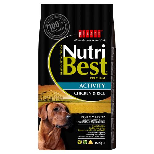 NutriBest Adult Activity, чувал от 15кг, цена за чувал 87.00лв. /1кг-5.80лв./