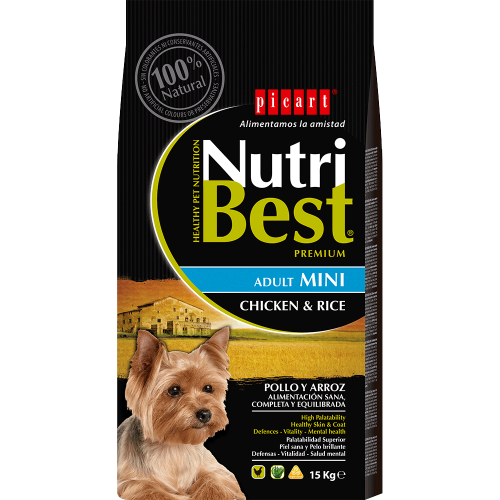 NUTRIBEST ADULT MINI чувал 10 кг. / цена на кг./