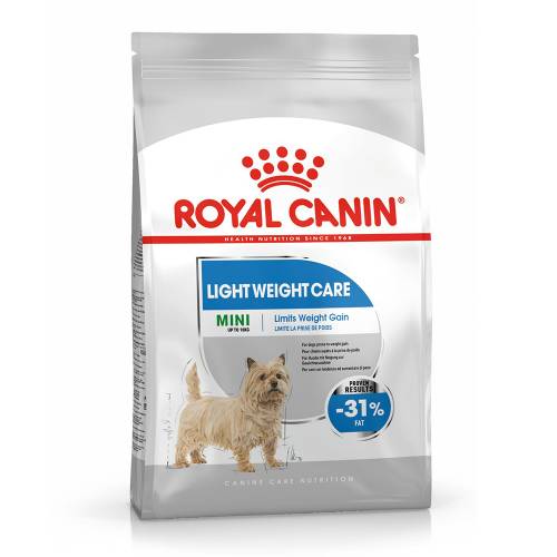 ROYAL CANIN - MINI LIGHT weight care, чувал от 8кг, цена за чувал 126.40лв. /1кг-15.80лв./