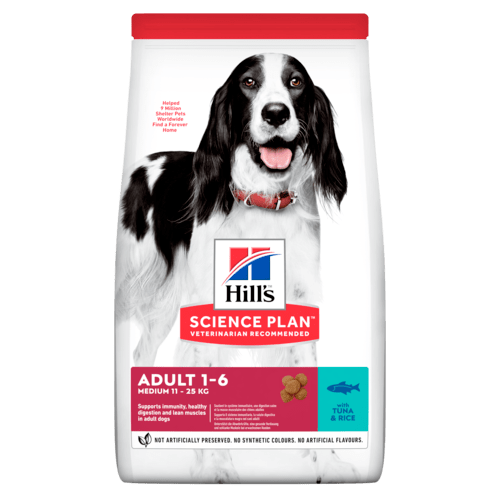 Hill`s Dog Adult Medium Риба тон 12 кг. /цена за кг./