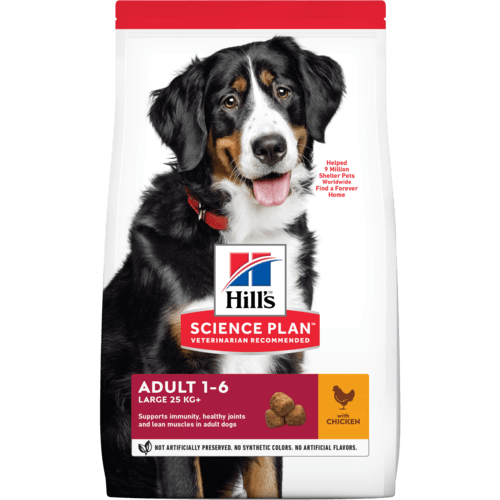 Hill’s Science Plan Adult Large Breed с Пилешко, чувал от 15кг