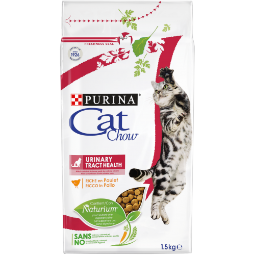 PURINA® CAT CHOW® Urinary Tract Health, чувал от 15кг, цена за чувал 124.50лв. /1кг-8.30лв./ PURINA® CAT CHOW® Urinary Tract Health, чувал от 15кг, цена за чувал 124.50лв. /1кг-8.30лв./