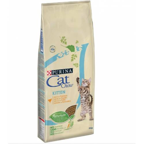 PURINA® CAT CHOW® Kitten, чувал от 15кг, цена за чувал 129.00лв. /1кг-8.60лв./