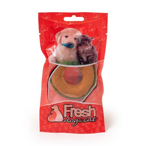 Ринг от естествена пресована кожа -  7см, (40 гр.)