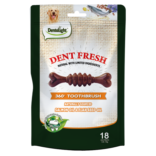 Дентална четка  DENT FRESH 360° COAT CARE - 7,5 см, 150г