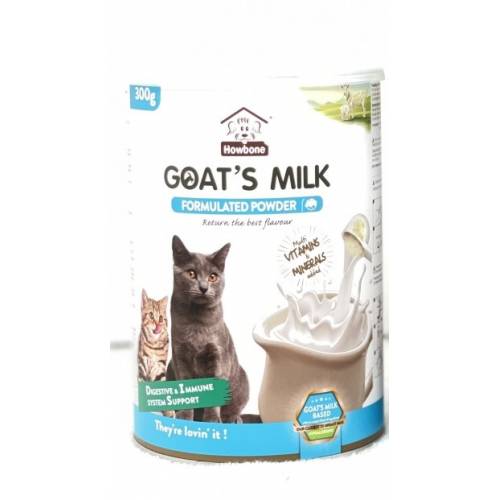 Сухо мляко за КОТКИ HOWBONE, GOAT`S MILK 300 гр.