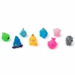 Играчка за куче кокал -винилови  животни микс  - мини размер 5 - 7см.  