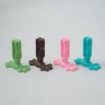 Играчка за куче интерактивна четка за лакомства 13 см  