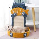 Драскало за котка КОТЕ, с основа 40х32 см, Н 59 см 