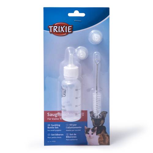 Комплект за кърмене TRIXIE с 3 накрайника 57 мл