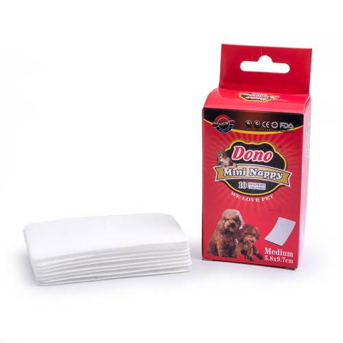 Подложка за предпазни гащи DONO Mini Nappy M, 5,8 см./9,7 см., 10 бр./пак.