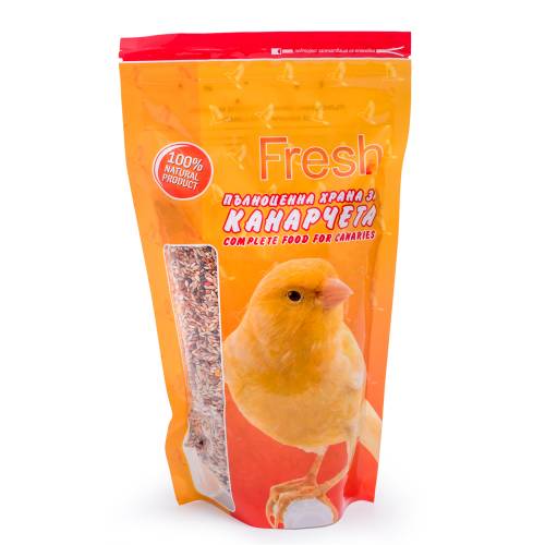 Пълноценна храна за канар - Fresh, 500 гр