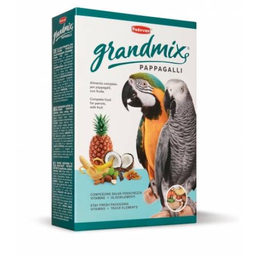 Padovan GRANDMIX храна за голям папагал 600 гр