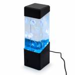 LED лампа - аквариум с медузи правоъгълен 23х7 см