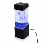 LED лампа - аквариум с медузи правоъгълен 23х7 см